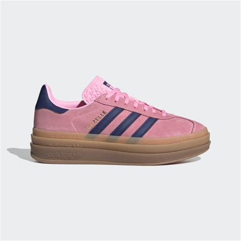 adidas bold roze blauw|adidas Gazelle Bold Shoes .